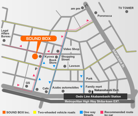 SOUND BOX MAP